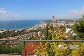 VILLA DUMAS with amazing sea views, AC and private pool